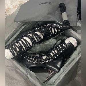 Balenciaga Heeled Boots for Women - Poshmark